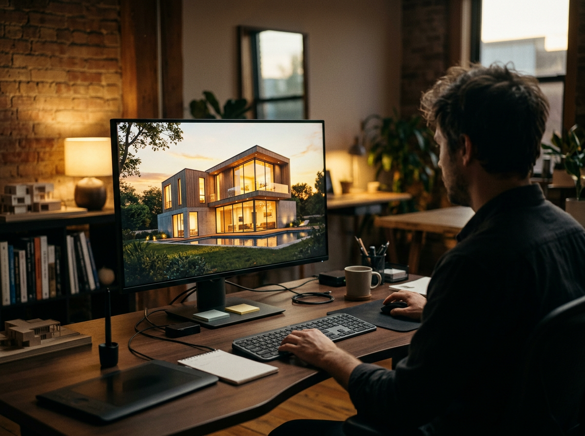 Formação em Archviz - Render e Visualização