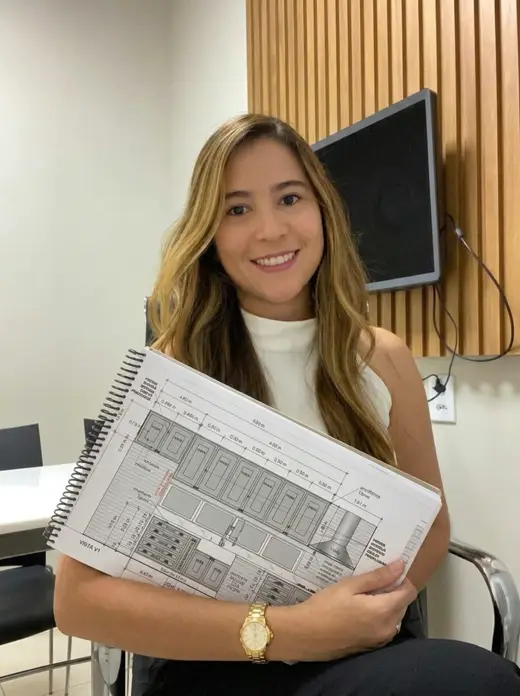Camila Nogueira, aluno da Formação Profissional em Autodesk Revit