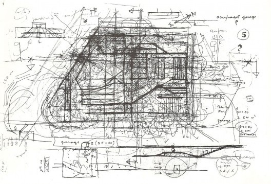 Croqui de Paulo Mendes da Rocha - Museu da Escultura