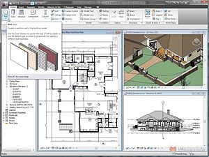 Projeto modelado no Revit