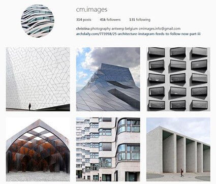 feed instagram arquitetura