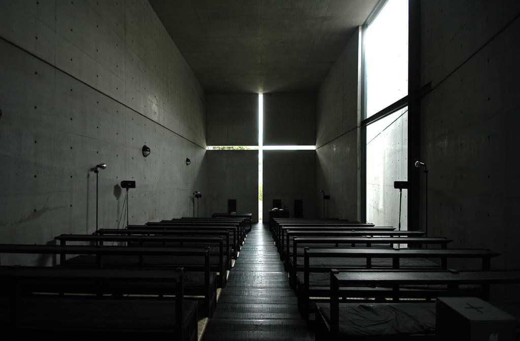 Igreja da Luz, Japão. Projeto de Tadao Ando.