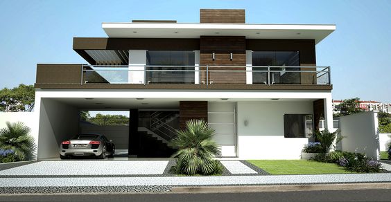 Imagem de um projeto de arquitetura renderizado com Vray.