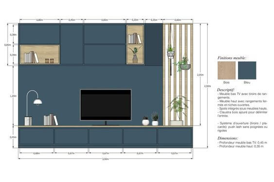 detalhamento utilizando o layout sketchup