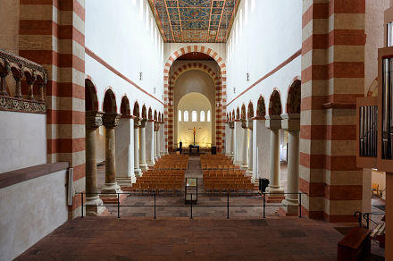 Interior Igreja de San Miguel de Hildesheim