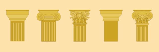 As cinco ordens da arquitetura classica