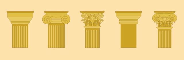 As cinco ordens da arquitetura classica
