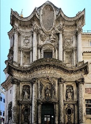 Igreja Barroca São Carlos nas Quatro Fontes