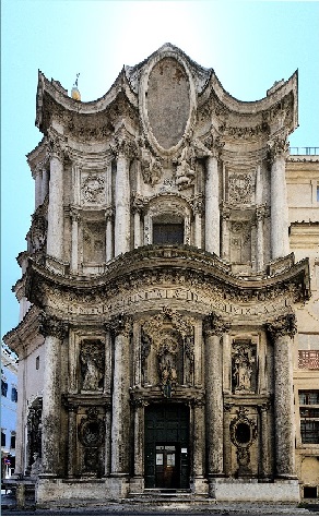 Igreja São Carlos nas Quatro Fontes
Estilos arquitetônicos: barroco