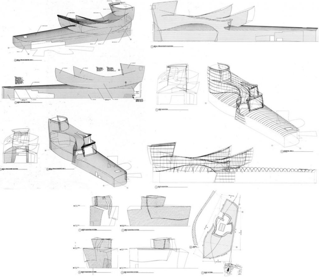 Museu Guggenheim - Criação da forma