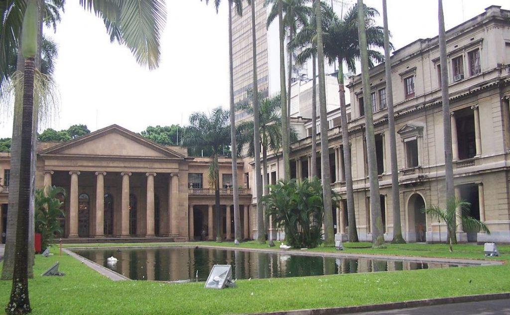 Palacio do Itamaraty exemplo de arquitetura classica no brasil