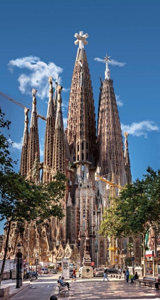 um Patrimônio Histórico catalão a Sagrada Família.