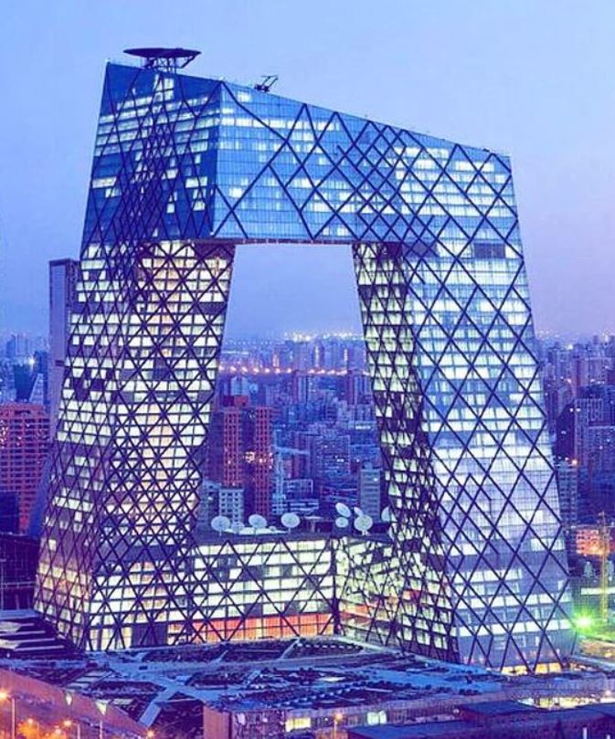 Obra Contemporanea - Sede da televisão central da China