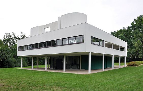 Villa Savoye - Le Corbusier
Estilos arquitetônicos: modernista