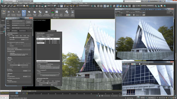 modelagem de projeto no 3ds Max Estudante