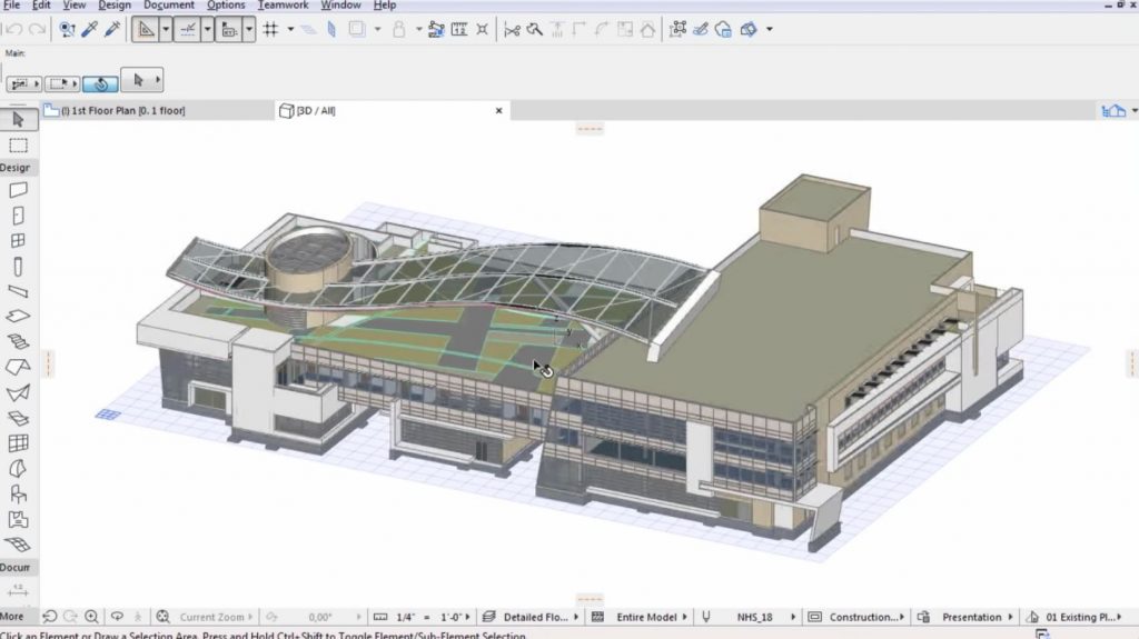 ArchiCAD - Interface  | Programa compativel com o Lumion Requisitos