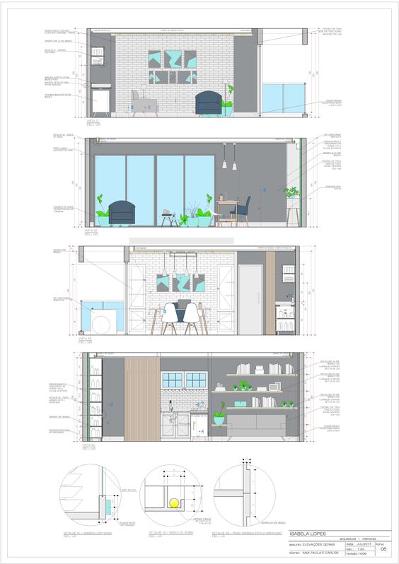 Projeto de interiores Projeto de interiores