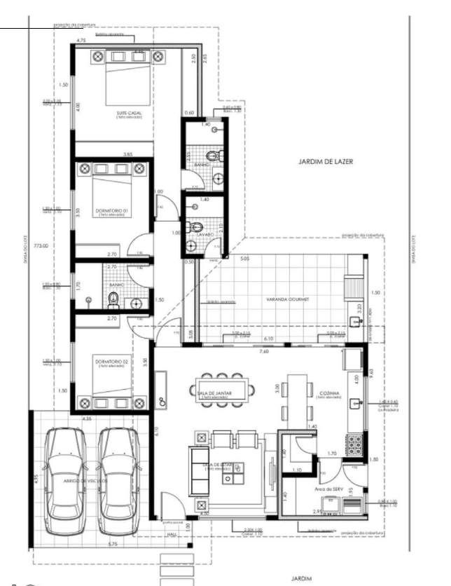 Planta Baixa - Anteprojeto Arquitetura