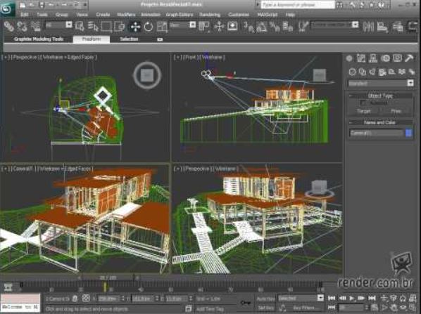 3DS Max - Interface  | Programa compativel com o Lumion Requisitos