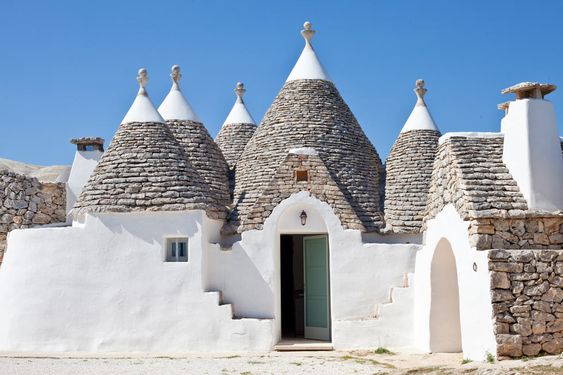 Trulli arquitetura vernacular na Itália