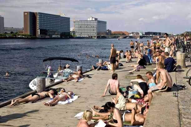 o verão em alguns países europeus tende a possuir baixas temperaturas