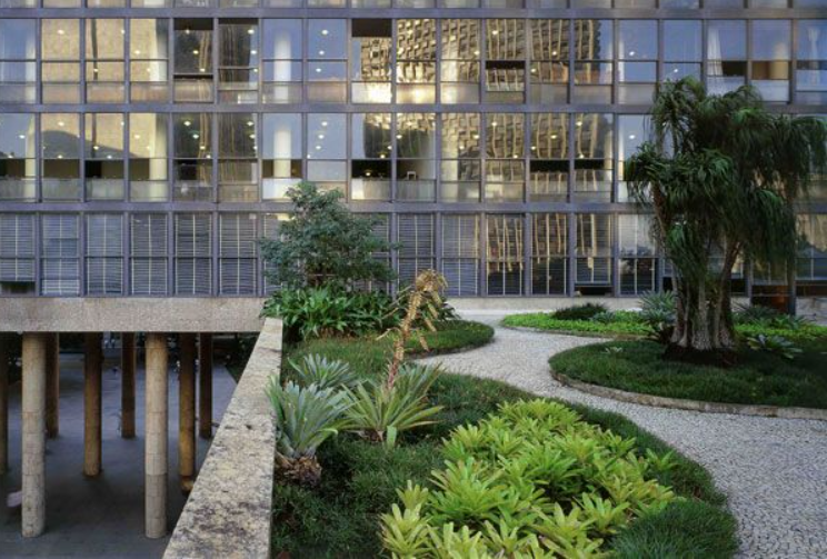 Terraço Jardim -  Edifício Gustavo Capanema - Burle Marx