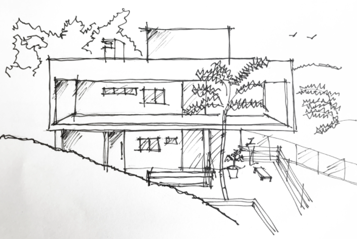 O curso Perspectiva de Arquitetura, Desenho de Vegetação e Figura