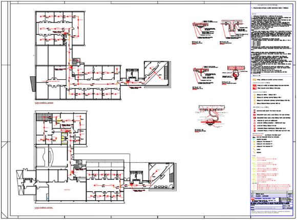 projeto de sistemas de alarmes contra incêndios 