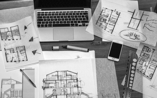 Desenhos técnicos de arquitetura Desenhos técnicos de arquitetura