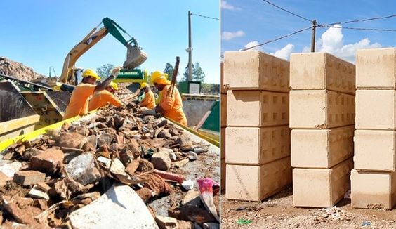 Jundiaí recicla os Residuos da Construção Civil, reaproveitando-os em obras públicas
