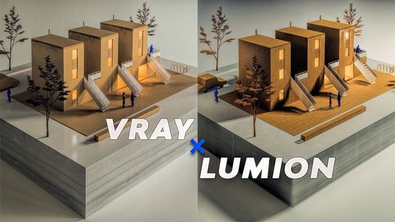 Lumion ou V-ray