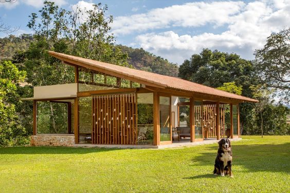 Telhados e coberturas para projeto de arquitetura