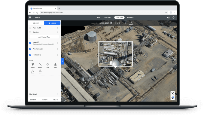 aplicativos de arquitetura dronedeploy