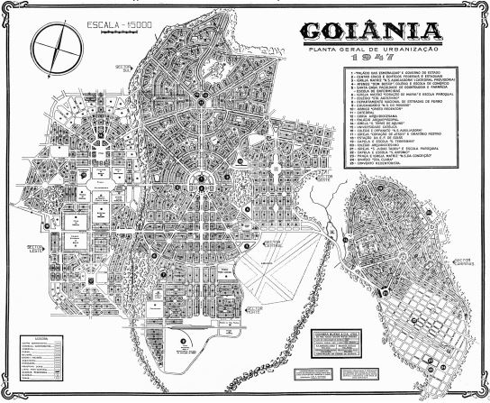 planta urbana Goiânia 