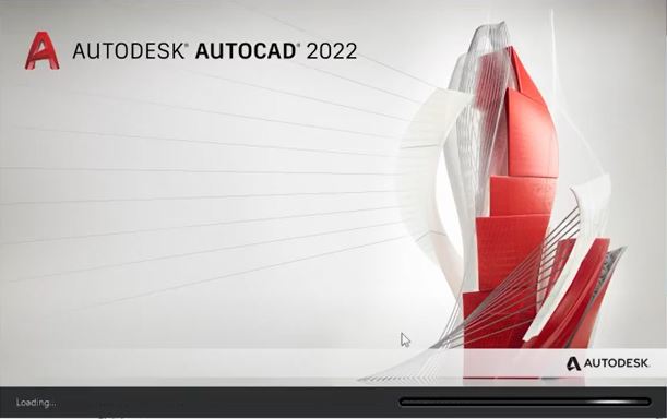 inicialização AutoCad 2022