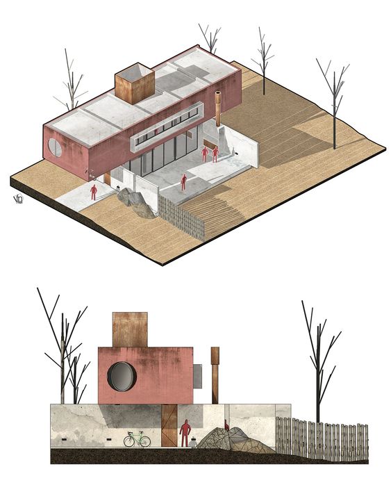 Perspectiva de arquitetura