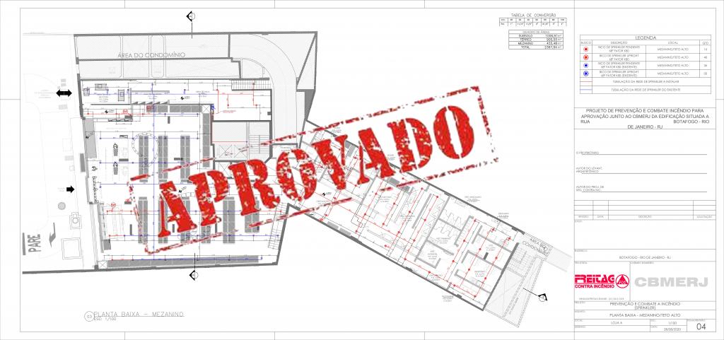 projeto de incêndio aprovado