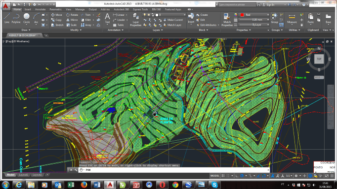 Projeto Topográfico AutoCad