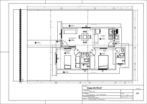 Projeto arquitetônico AutoCad 