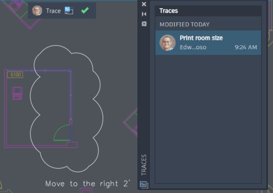 trace autocad 2022