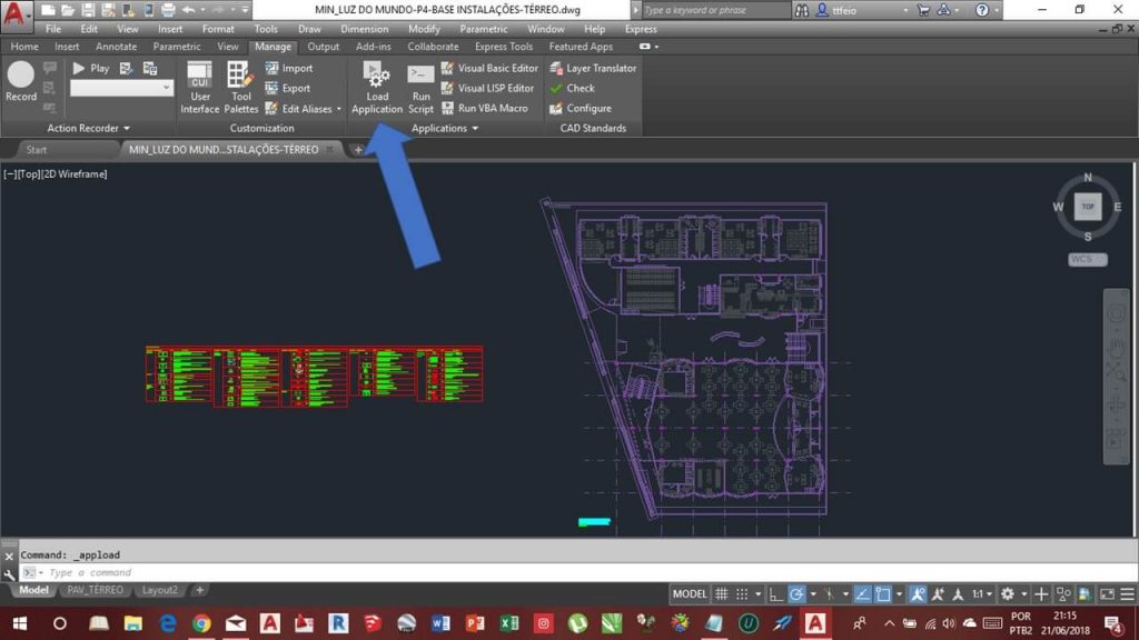 comandos autocad appload 