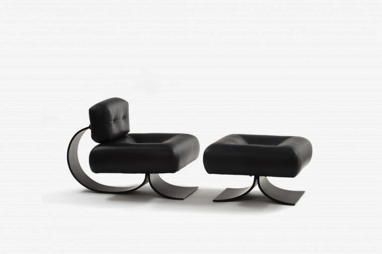 Poltrona alta de Oscar Niemeyer Poltrona alta de Oscar Niemeyer