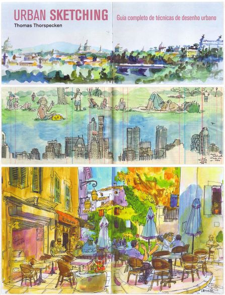 Urban Sketching livros de arquitetura