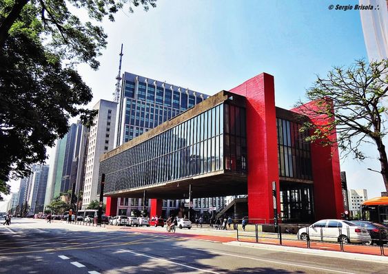 MASP, Avenida Paulista MASP, Avenida Paulista, por Lina Bo Bardi