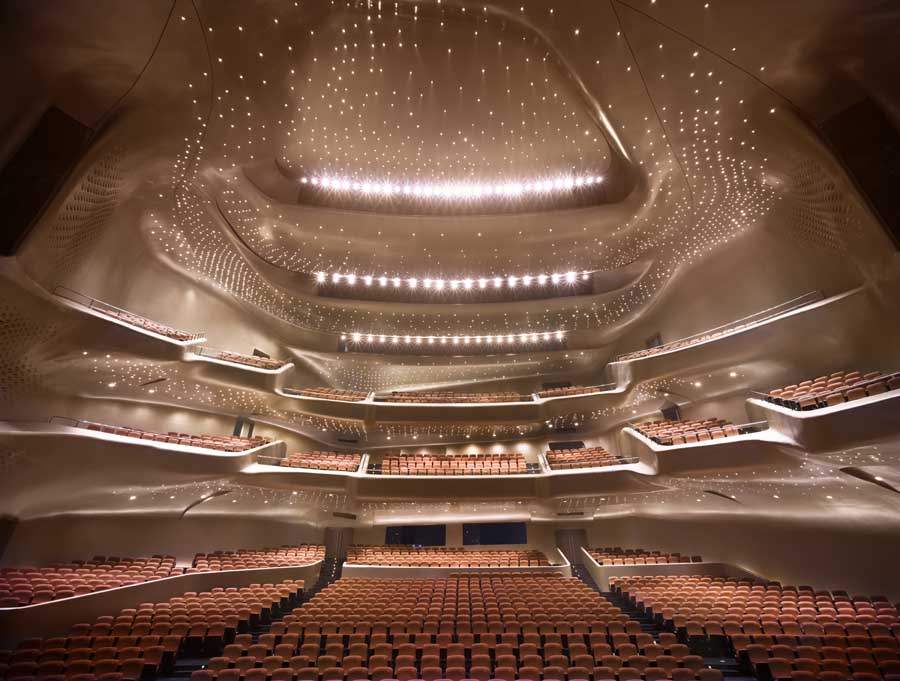 Auditório principal da Guangzhou Opera House