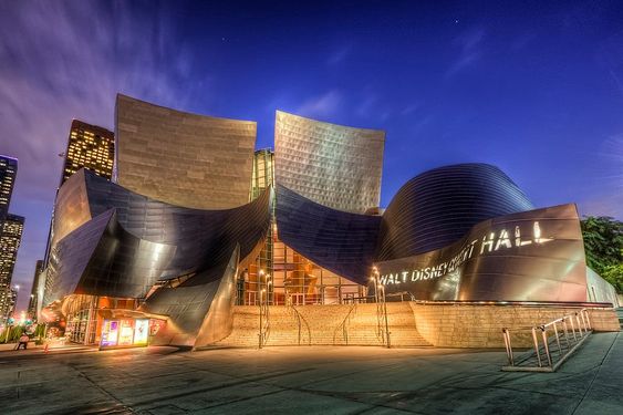  Walt Disney Concert Hall de Frank Gehry