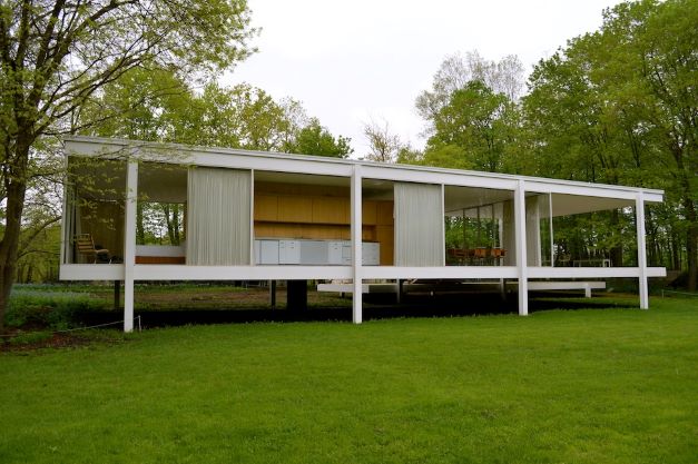 Farnsworth House mies van der rohe