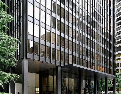 seagram building fachada mies van der rohe