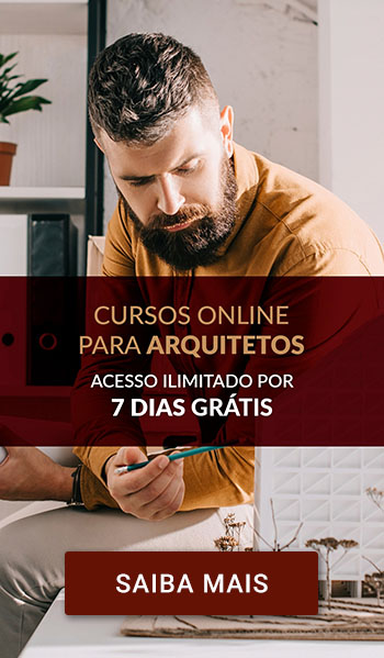 Cursos online para arquitetos: acesso ilimitado por 7 dias grátis